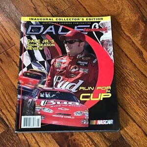 Inaugural Collector’s Edition Dale Earnhardt Jr 2004 Season NASCAR Magazine Book